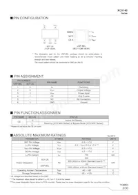 XC9140C5024R-G Datasheet Pagina 3