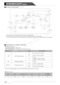 XC9247B42CMR-G Datasheet Page 2