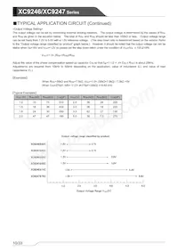 XC9247B42CMR-G Datasheet Page 10