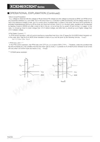 XC9247B42CMR-G Datenblatt Seite 14