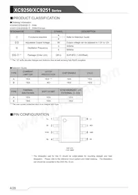 XC9251B085QR-G Datasheet Page 4