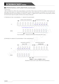 XC9251B085QR-G Datasheet Pagina 16