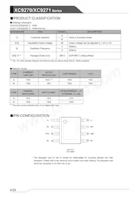XC9271B085QR-G Datasheet Page 4