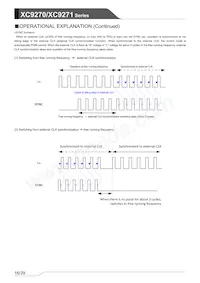 XC9271B085QR-G Datasheet Page 16