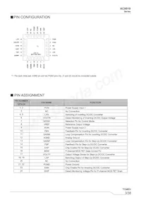 XC9519A12AZR-G Datasheet Page 3