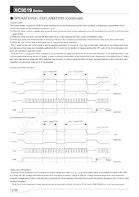 XC9519A12AZR-G數據表 頁面 12