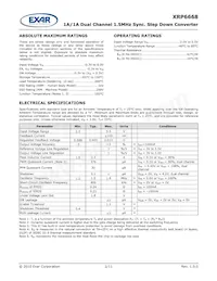 XRP6668IDBTR-F數據表 頁面 2