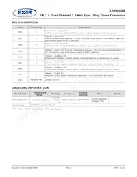 XRP6668IDBTR-F Datasheet Pagina 4