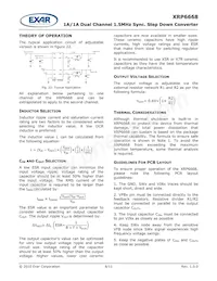 XRP6668IDBTR-F Datasheet Page 8