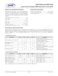 XRP7708ILB-F Datasheet Pagina 2