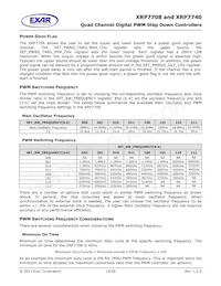 XRP7708ILB-F Datasheet Page 19
