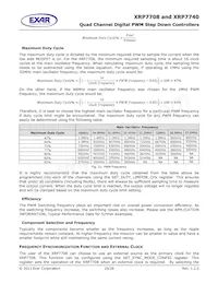 XRP7708ILB-F Datasheet Pagina 20