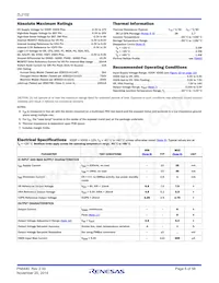 ZL2102ALAFTK Datasheet Page 5