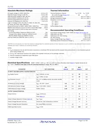 ZL2102ALAFTK Datasheet Pagina 5