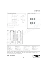 ZXCP330E6TA Datasheet Pagina 9