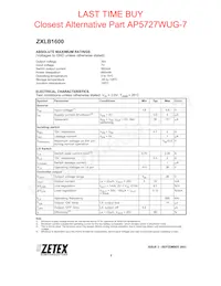 ZXLB1600X10TC Datasheet Pagina 2
