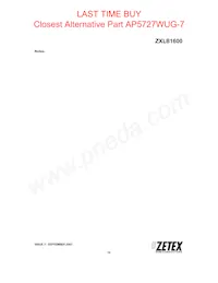 ZXLB1600X10TC Datasheet Page 15