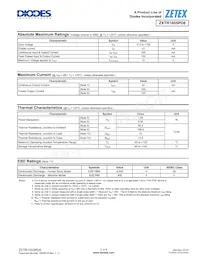 ZXTR1005PD8-13 Datasheet Pagina 2