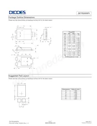 ZXTR2005P5-13 Datasheet Page 6
