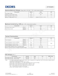 ZXTR2008P5-13數據表 頁面 2