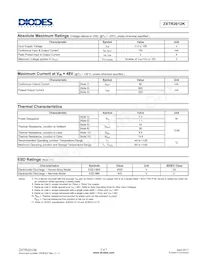 ZXTR2012K-13 Datasheet Pagina 2