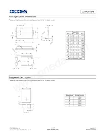 ZXTR2012P5-13 Datasheet Pagina 6