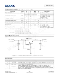 ZXTR2112FQ-7 Datasheet Page 4
