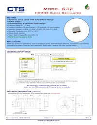 632L3I007M37200 Datasheet Cover