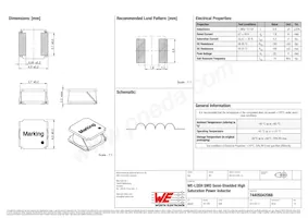 74405042068 Datasheet Cover