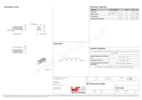 744711005 Datasheet Cover