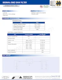 AFS869.0W01-TS4 (3K/REEL) Datenblatt Cover