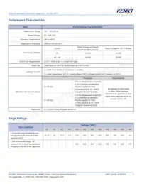 ALF20G221EC500 Datasheet Page 2