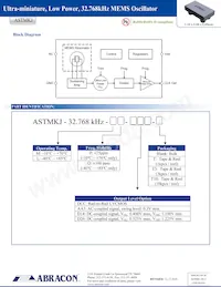 ASTMKJ-32.768KHZ-MP-DCC Datasheet Pagina 3