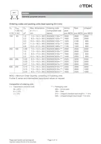 B32594C8334J008 Datasheet Page 4