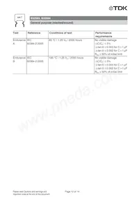 B32594C8334J008 Datasheet Page 12