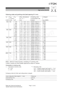 B32613A4154J008 Datasheet Page 22