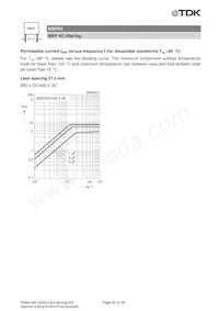 B32754C3205K Datasheet Page 20