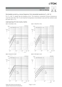 B32754C3205K Datasheet Page 21