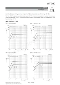 B32754C3205K Datasheet Page 23