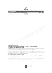 B39901B7715C610 Datasheet Pagina 7