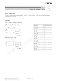 B41895A7188M000 Datasheet Page 18