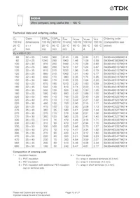 B43644J6477M000 Datasheet Page 12