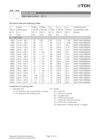 B43704A7828M000 데이터 시트 페이지 12