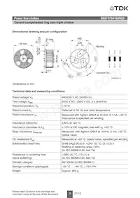 B82747S4183N021 Datasheet Page 3