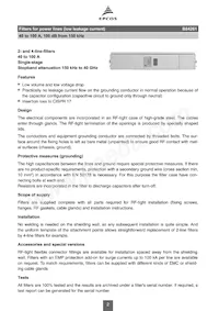 B84261D23B11 Datasheet Pagina 2