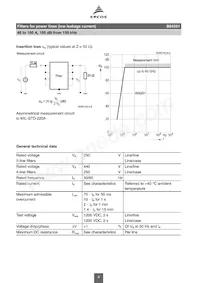 B84261D23B11 Datasheet Pagina 4