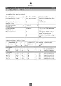 B84261D23B11 Datasheet Page 5