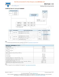BFC233616105 Datasheet Page 2