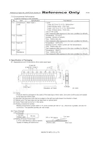 BLM15GA750SN1D Datasheet Page 3