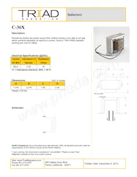 C-36X Datasheet Cover